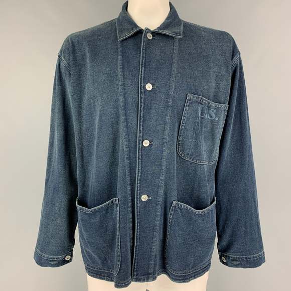 RRL by RALPH LAUREN Other - RRL by RALPH LAUREN Size XL Dark Blue Cotton Jacket
